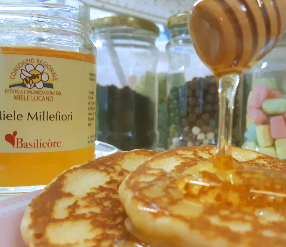 Pancake al miele millefiori lucano